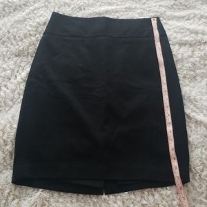 Express black skirt